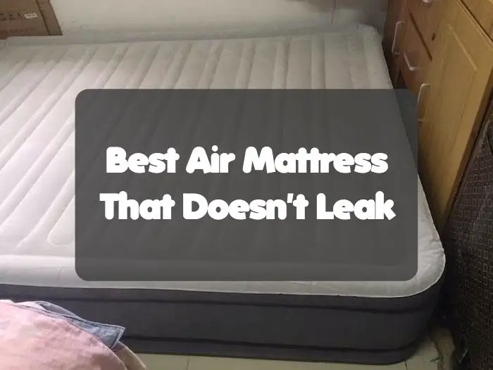 air mattress that doesn't go flat